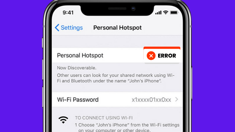 iPhone Tidak Bisa Hotspot